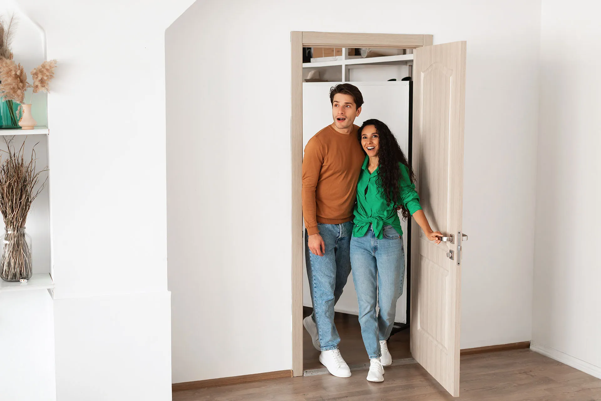Couple welcomed in their interior renovated by BauArt in Luxembourg