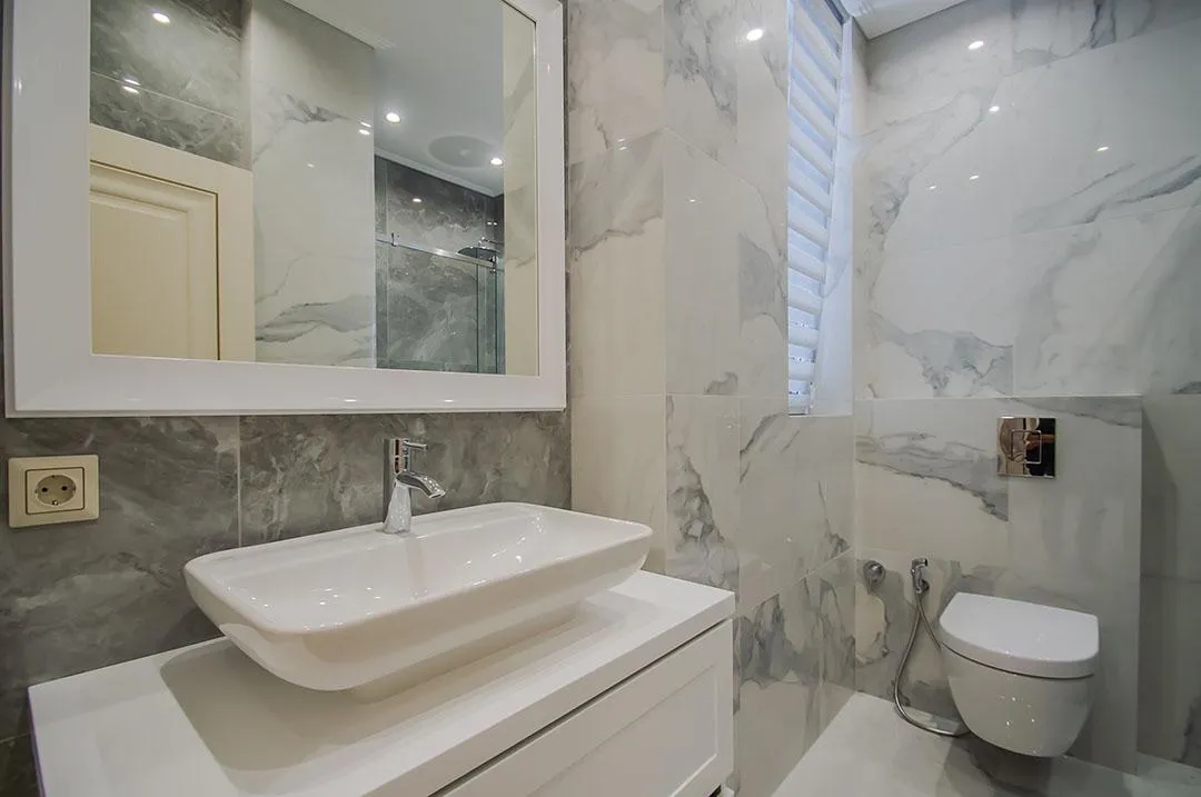 Bathroom built by BauArt specialists